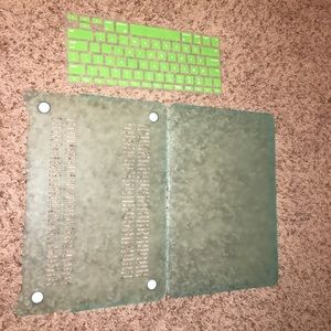 MacBook Air 13” hardshell case: Seafoam Green